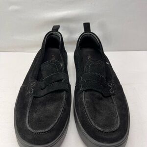 Vionic Uptown Black Suede Women's Loafers